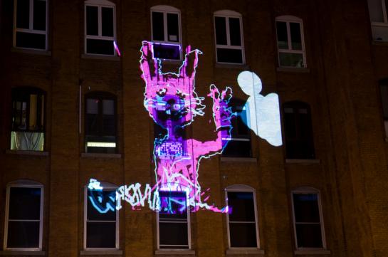 Pop Montreal Ubisoft Laser Shows(MTL)