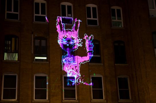 Pop Montreal Ubisoft Laser Shows(MTL)