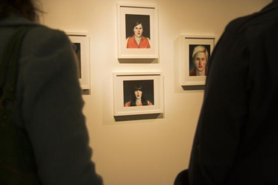 CARACTERISTIQUES: vernissage à la Galerie Push