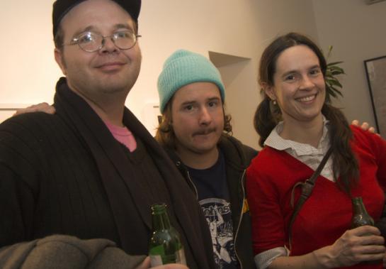 CARACTERISTIQUES: vernissage à la Galerie Push