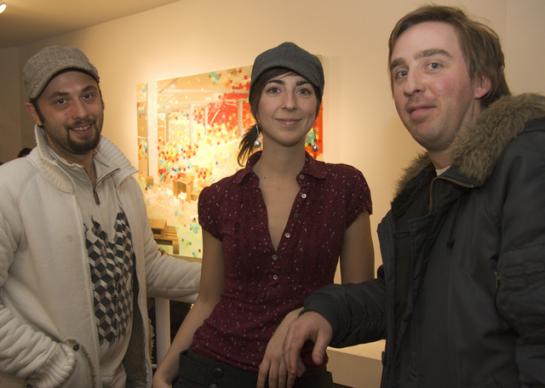 CARACTERISTIQUES: vernissage à la Galerie Push