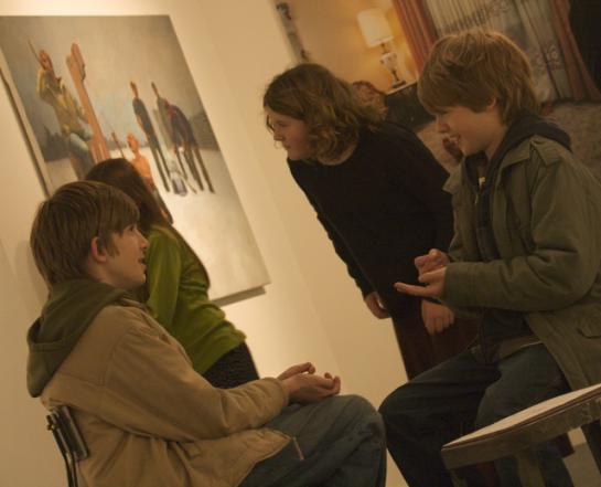 CARACTERISTIQUES: vernissage à la Galerie Push