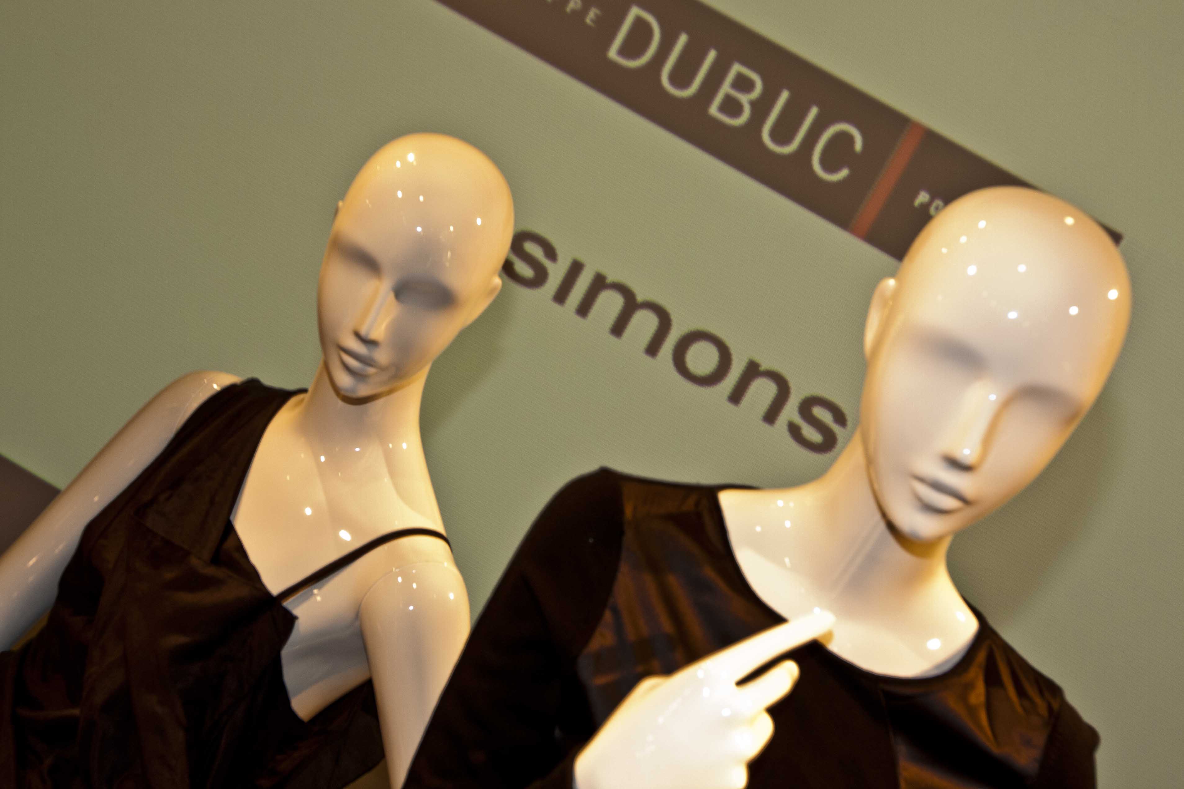 Lancement de Dubuc pour Simons: femmes plus ultra