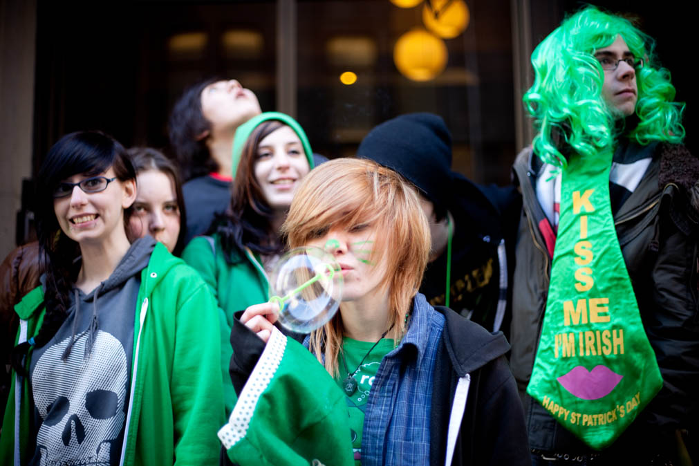 Parade de la St-Patrick et overdose de vert