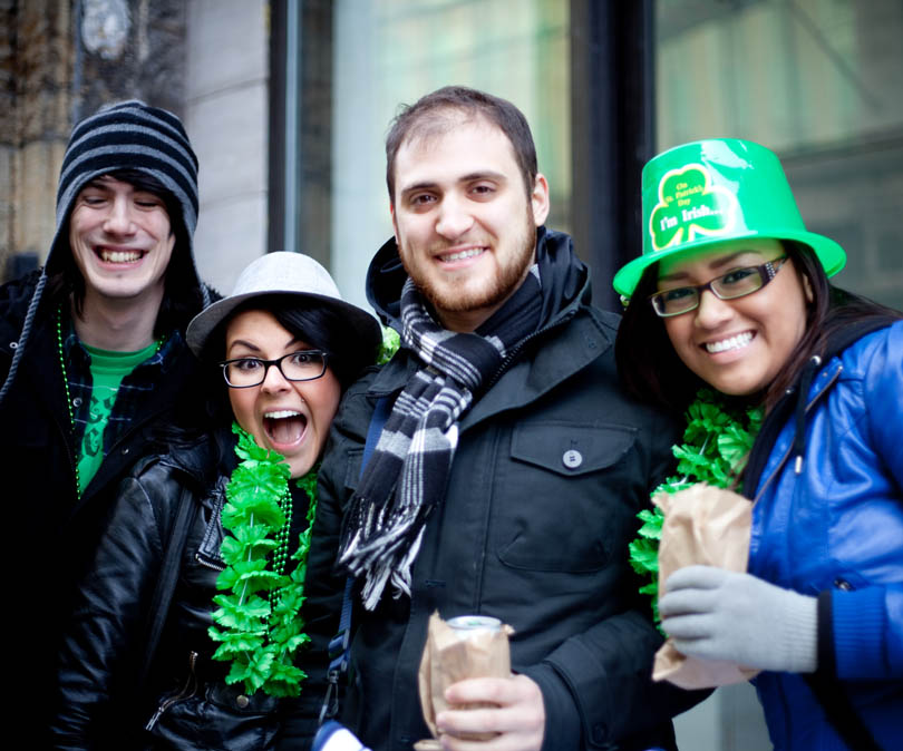 Parade de la St-Patrick et overdose de vert
