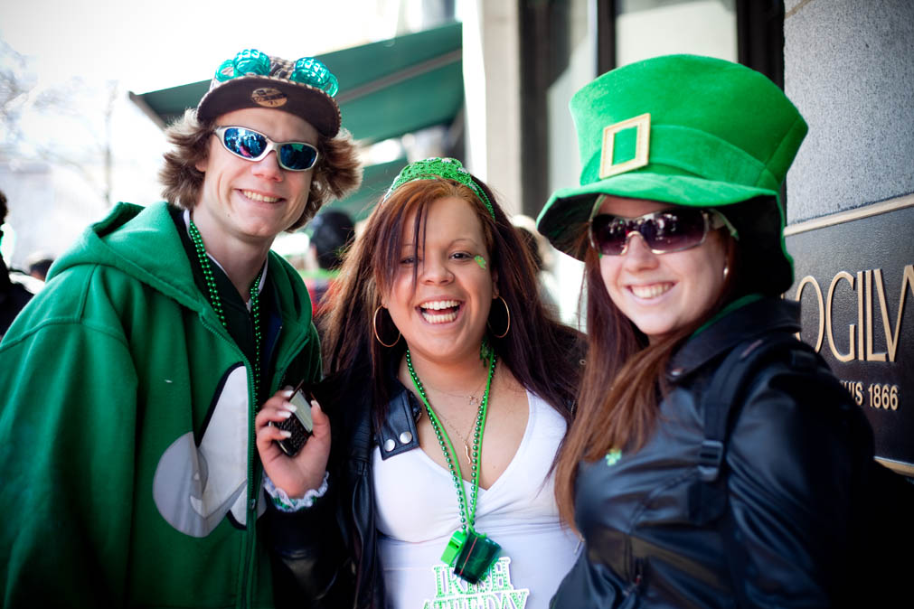 Parade de la St-Patrick et overdose de vert