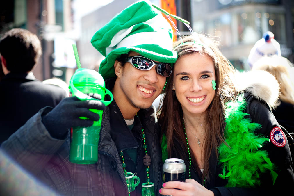 Parade de la St-Patrick et overdose de vert