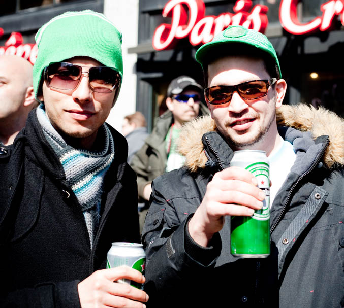 Parade de la St-Patrick et overdose de vert