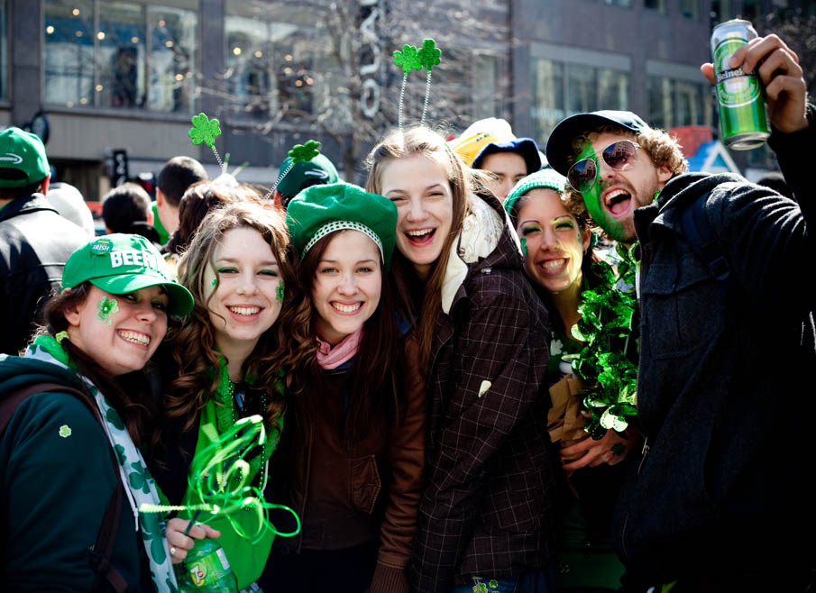 Parade de la St-Patrick et overdose de vert
