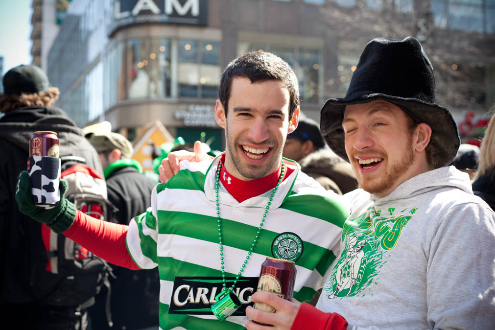 Parade de la St-Patrick et overdose de vert