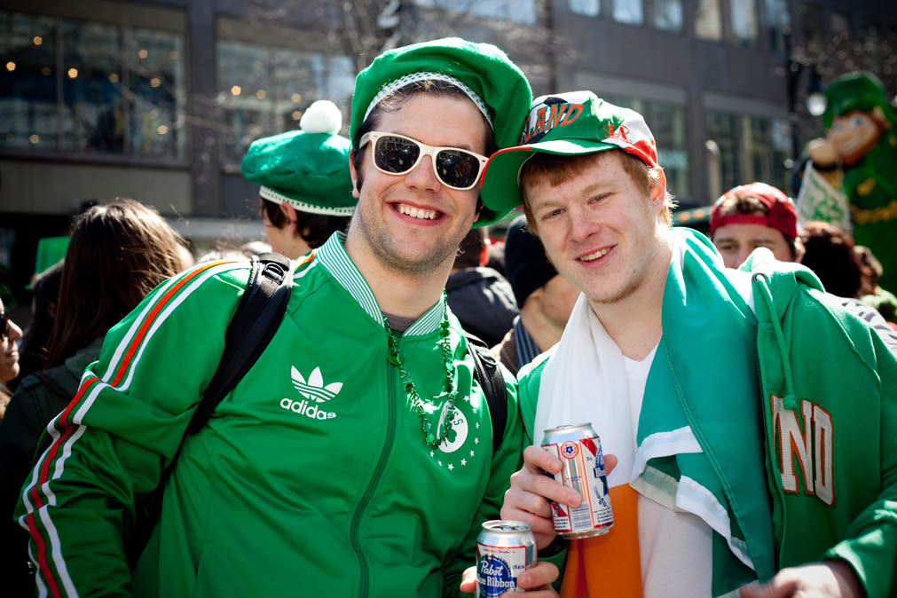 Parade de la St-Patrick et overdose de vert