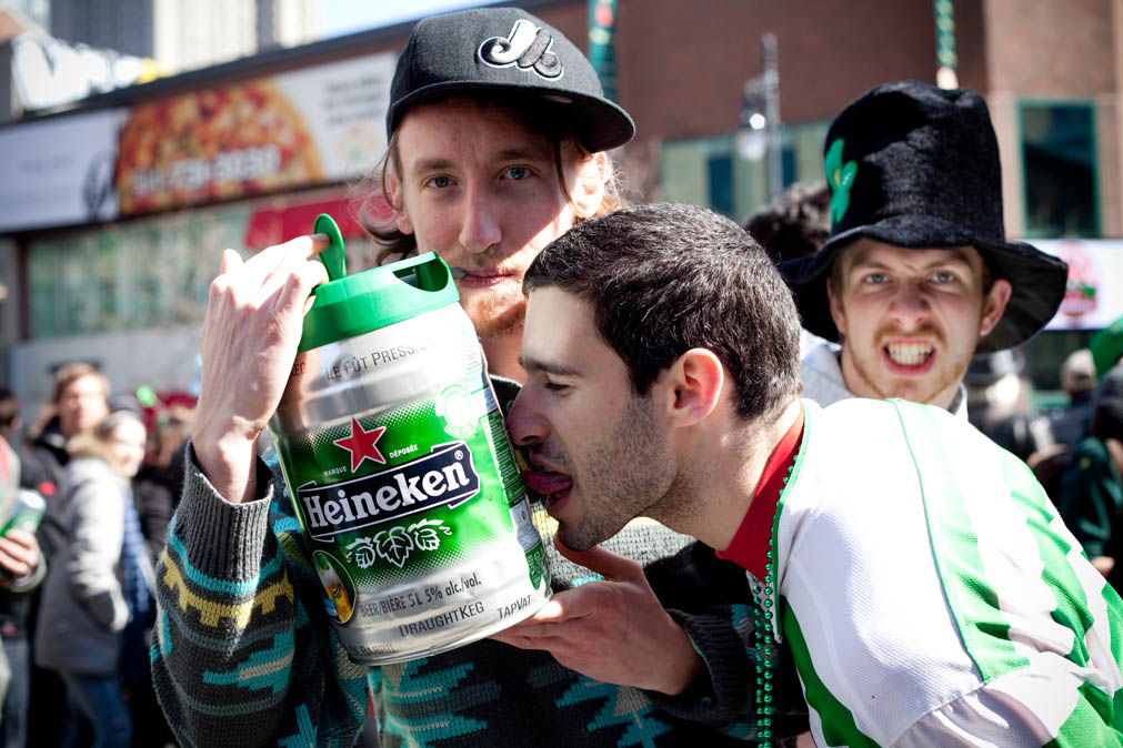 Parade de la St-Patrick et overdose de vert