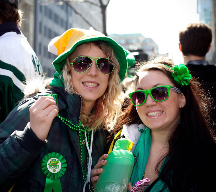 Parade de la St-Patrick et overdose de vert