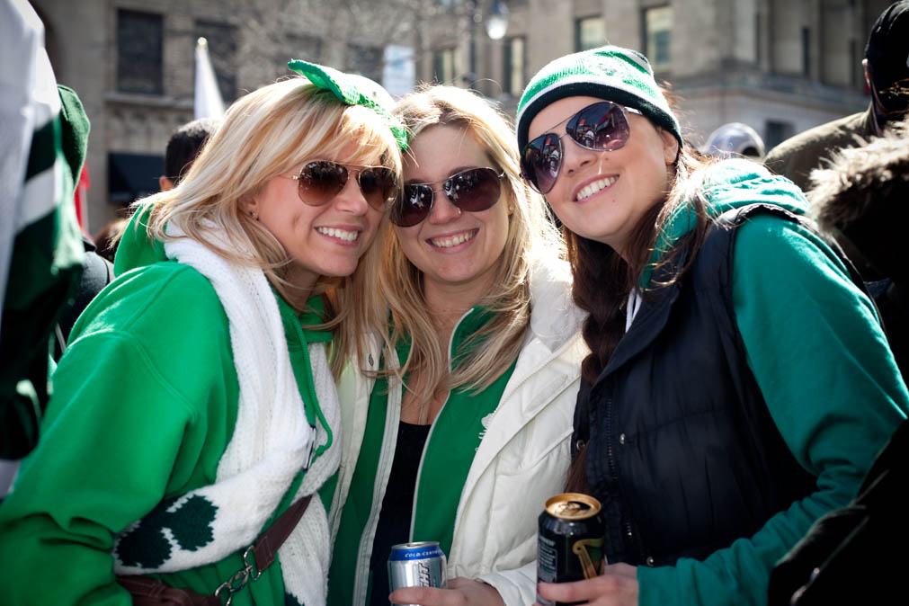 Parade de la St-Patrick et overdose de vert