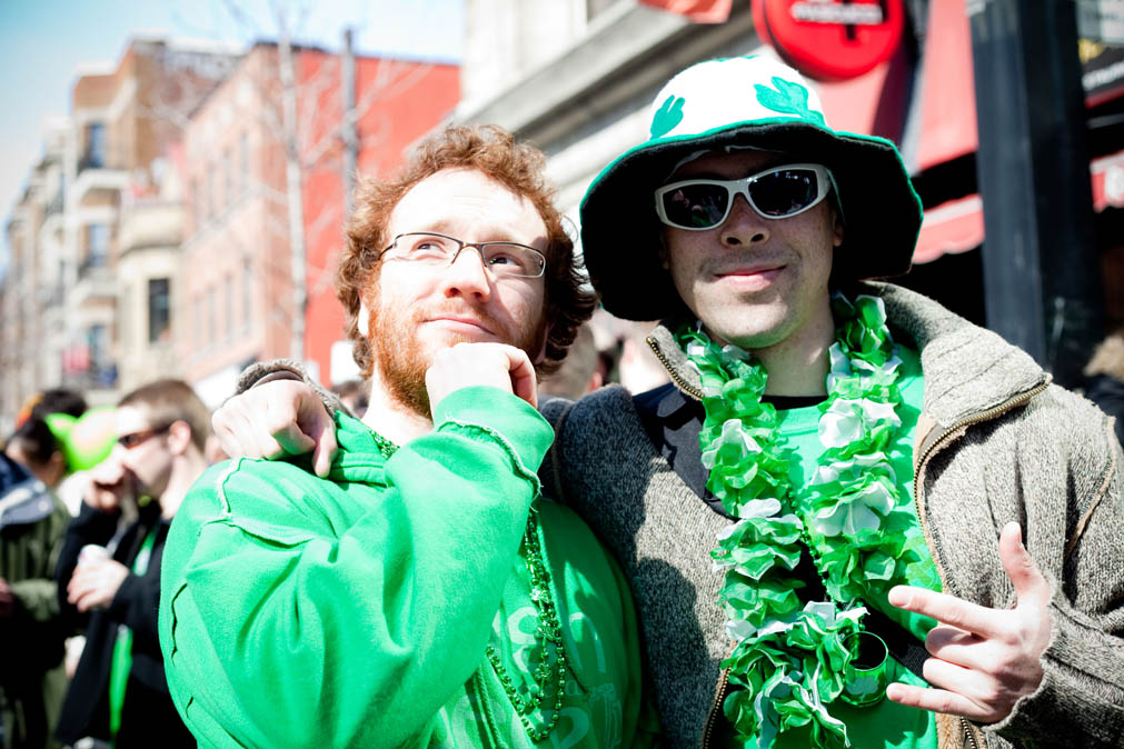 Parade de la St-Patrick et overdose de vert