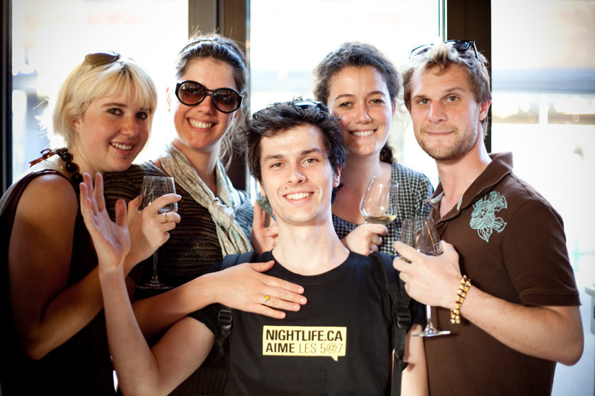 5 à 7 NIGHTLIFE.CA: soleil sur canapés au restaurant Hachoir