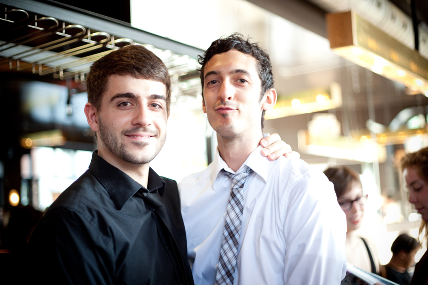 5 à 7 NIGHTLIFE.CA: soleil sur canapés au restaurant Hachoir