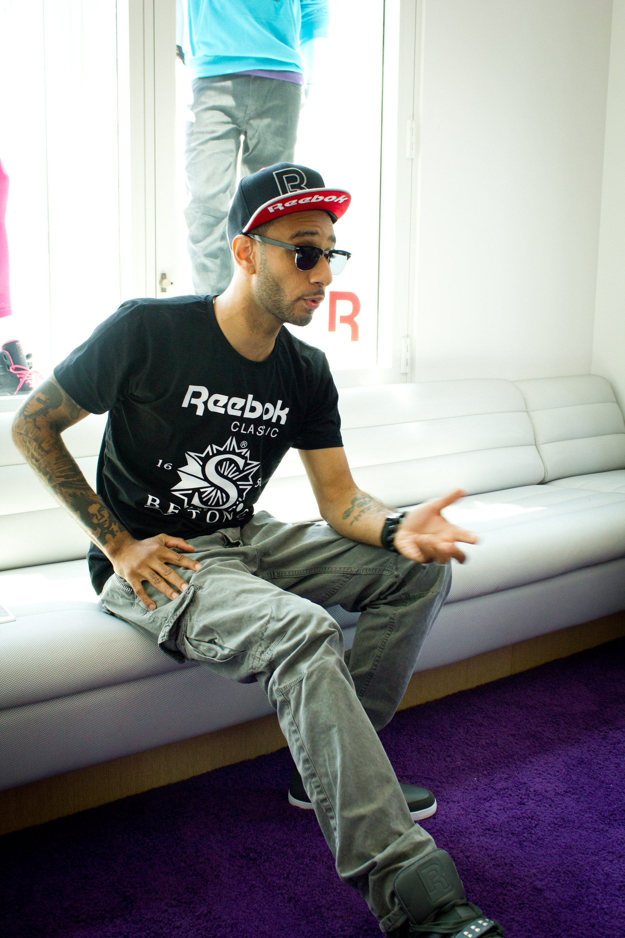 Party Reebok "Reethym of Lite" à NYC: Swizz Beatz clame "It's Showtime!"