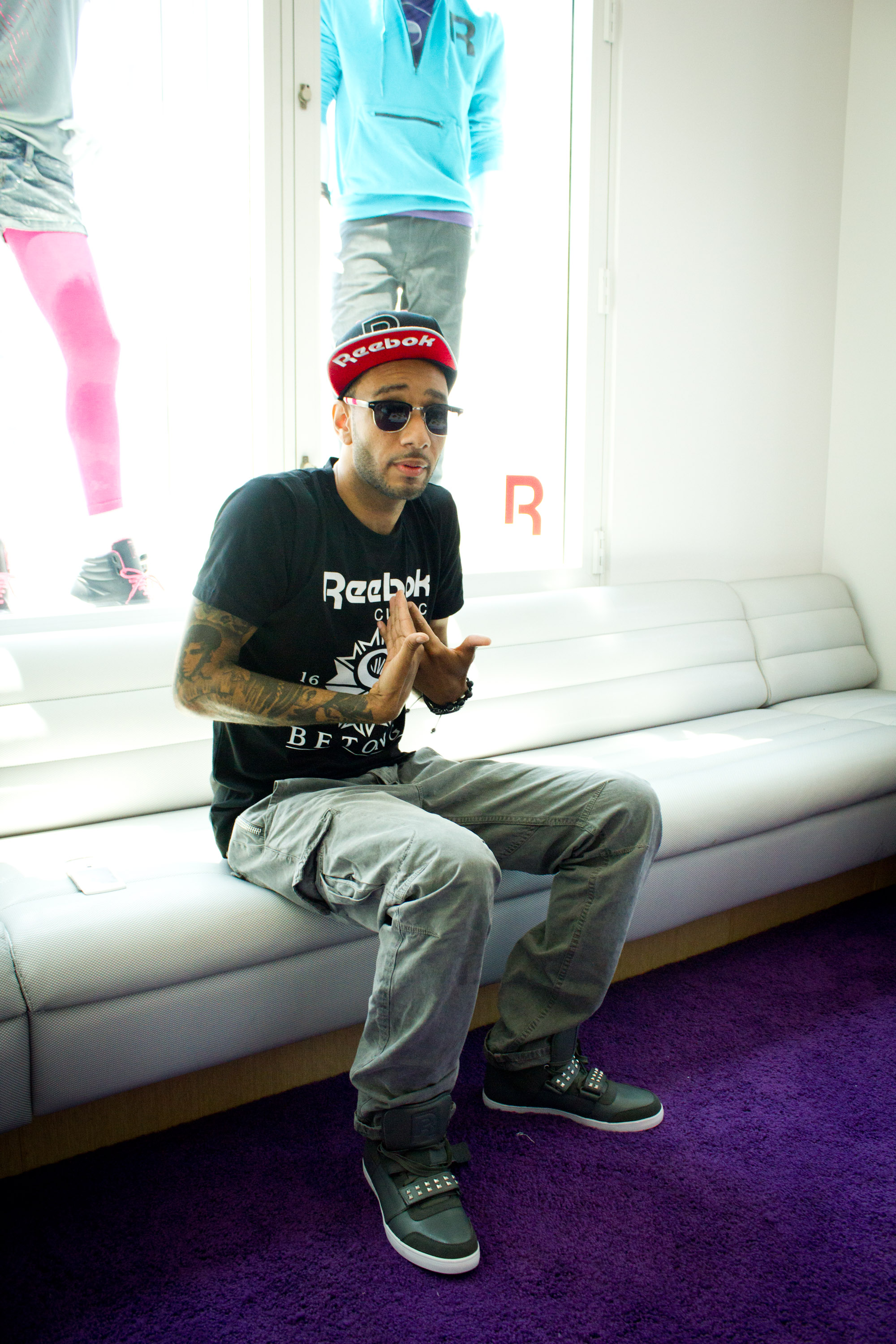 Party Reebok "Reethym of Lite" à NYC: Swizz Beatz clame "It's Showtime!"