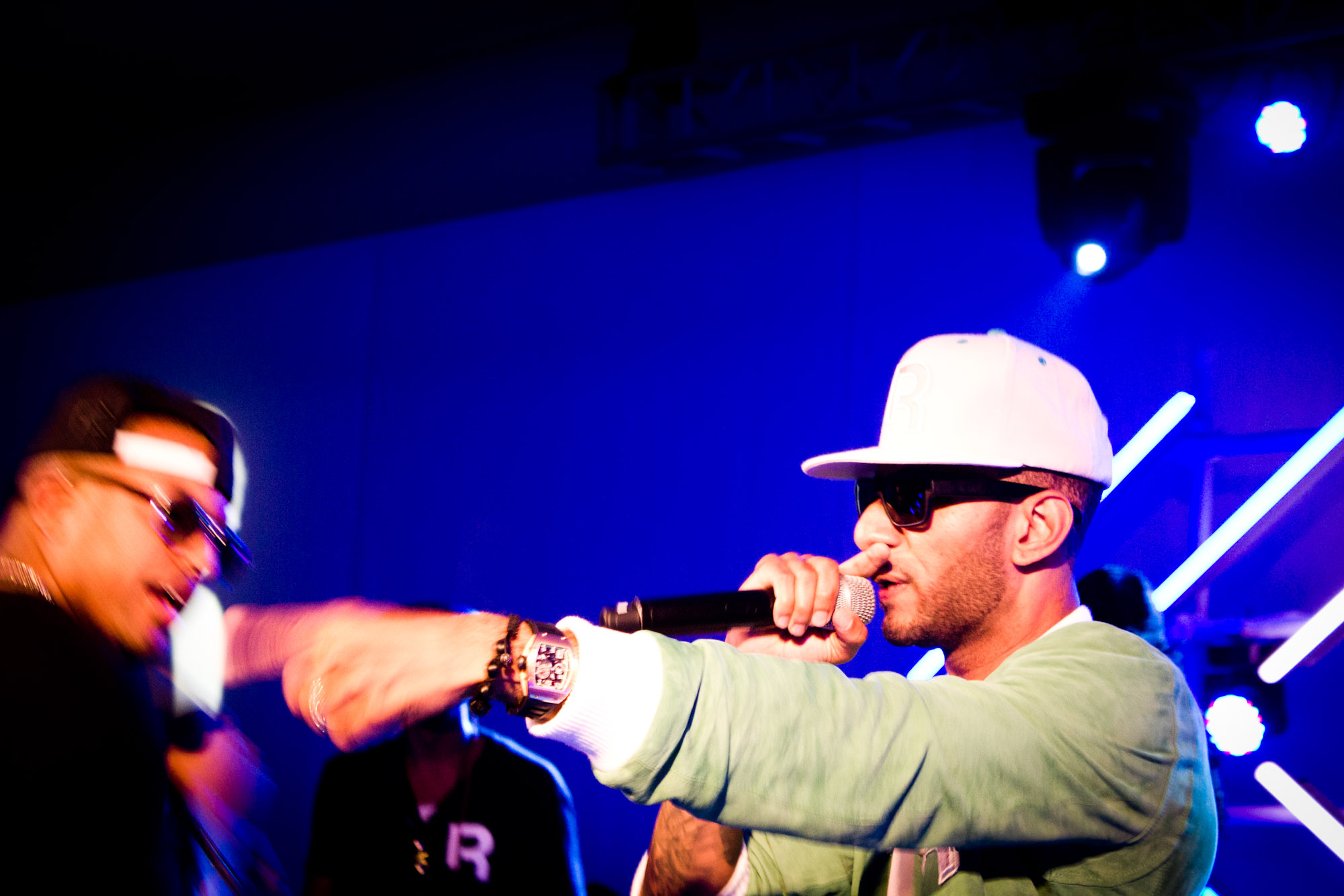 Party Reebok "Reethym of Lite" à NYC: Swizz Beatz clame "It's Showtime!"
