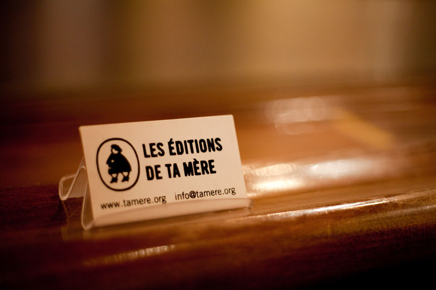 Les Éditions de Ta Mère lance son premier livre de l'automne, Partir de rien
