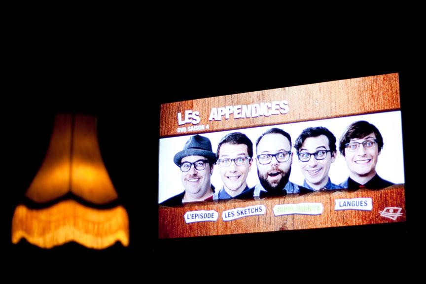 Lancement des Appendices: de drôles de gars et d'autres qui se frenchent