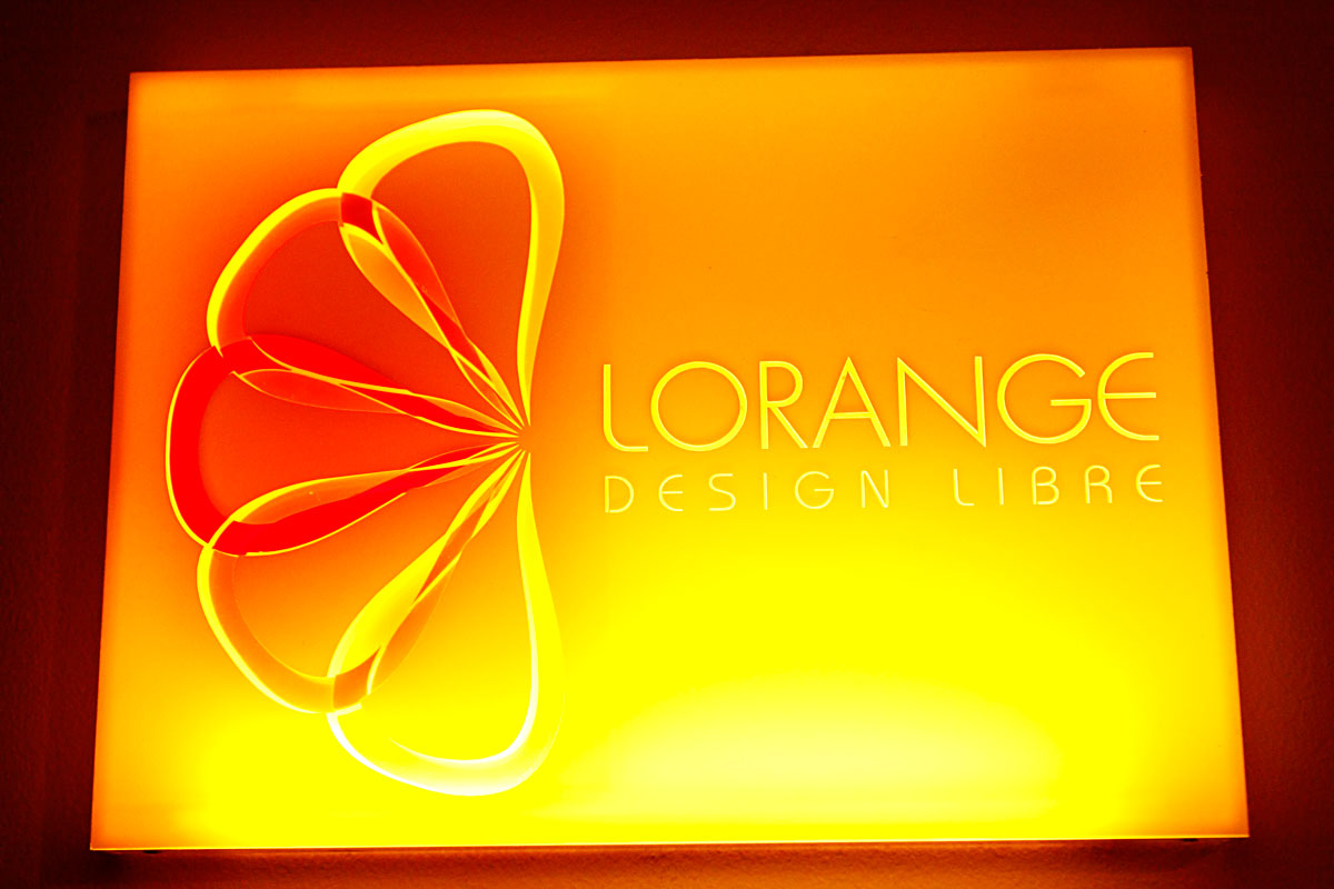 Lancement tout en couleur de Lorange Design Libre