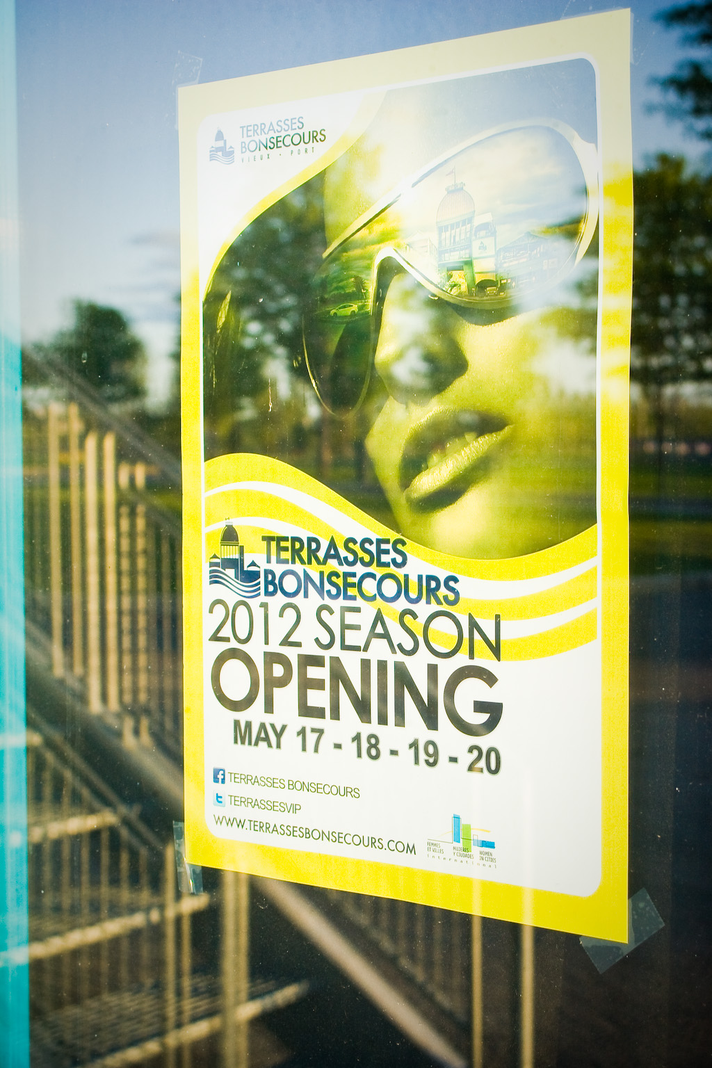 Ouverture des Terrasses Bonsecours: on poppe le champagne!