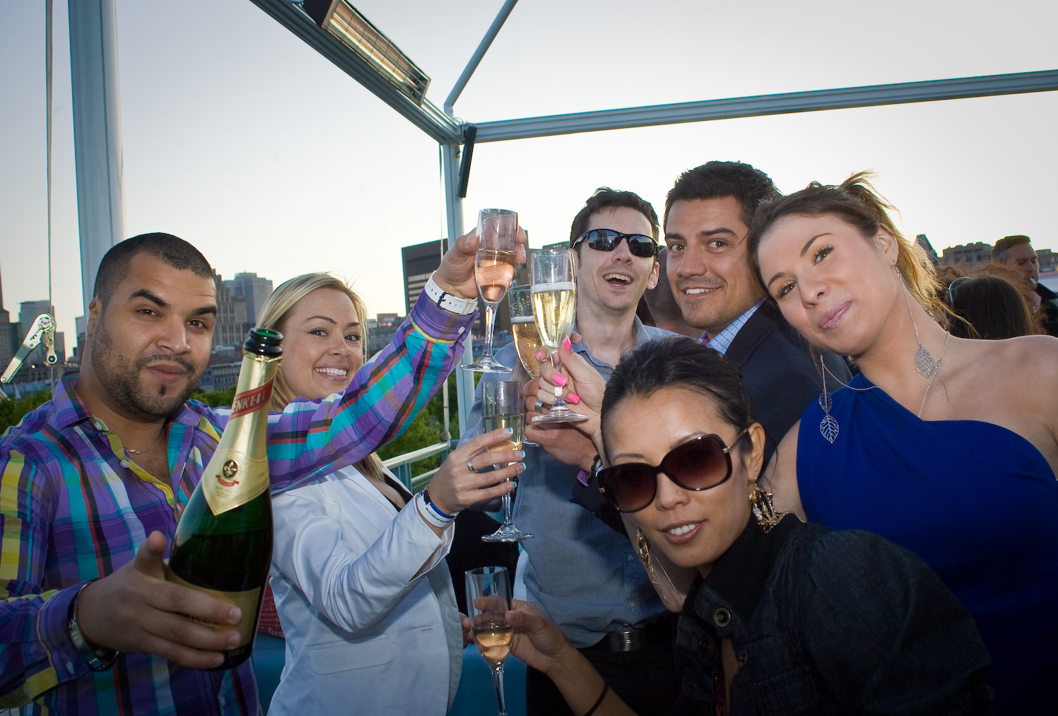 Ouverture des Terrasses Bonsecours: on poppe le champagne!