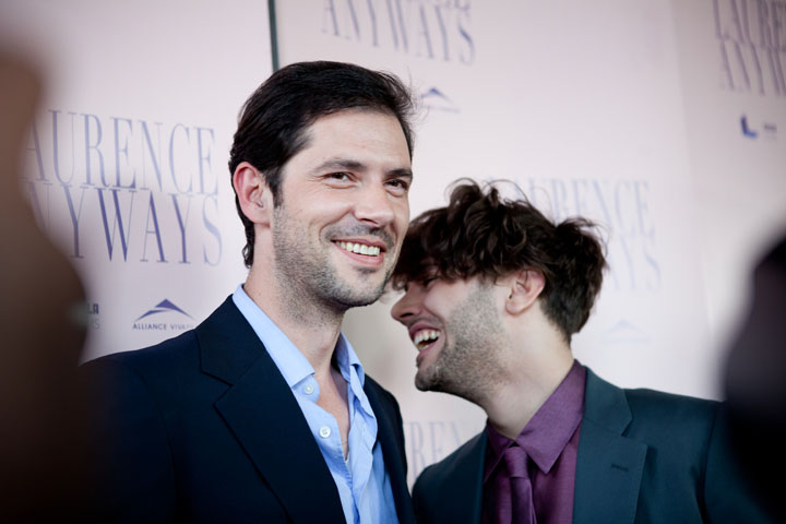 Première de Laurence Anyways de Xavier Dolan: tapis rouge estival