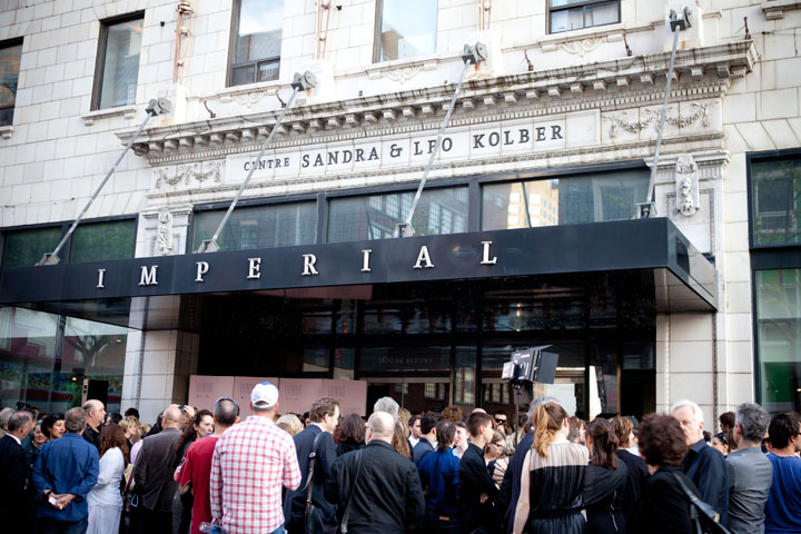 Première de Laurence Anyways de Xavier Dolan: tapis rouge estival