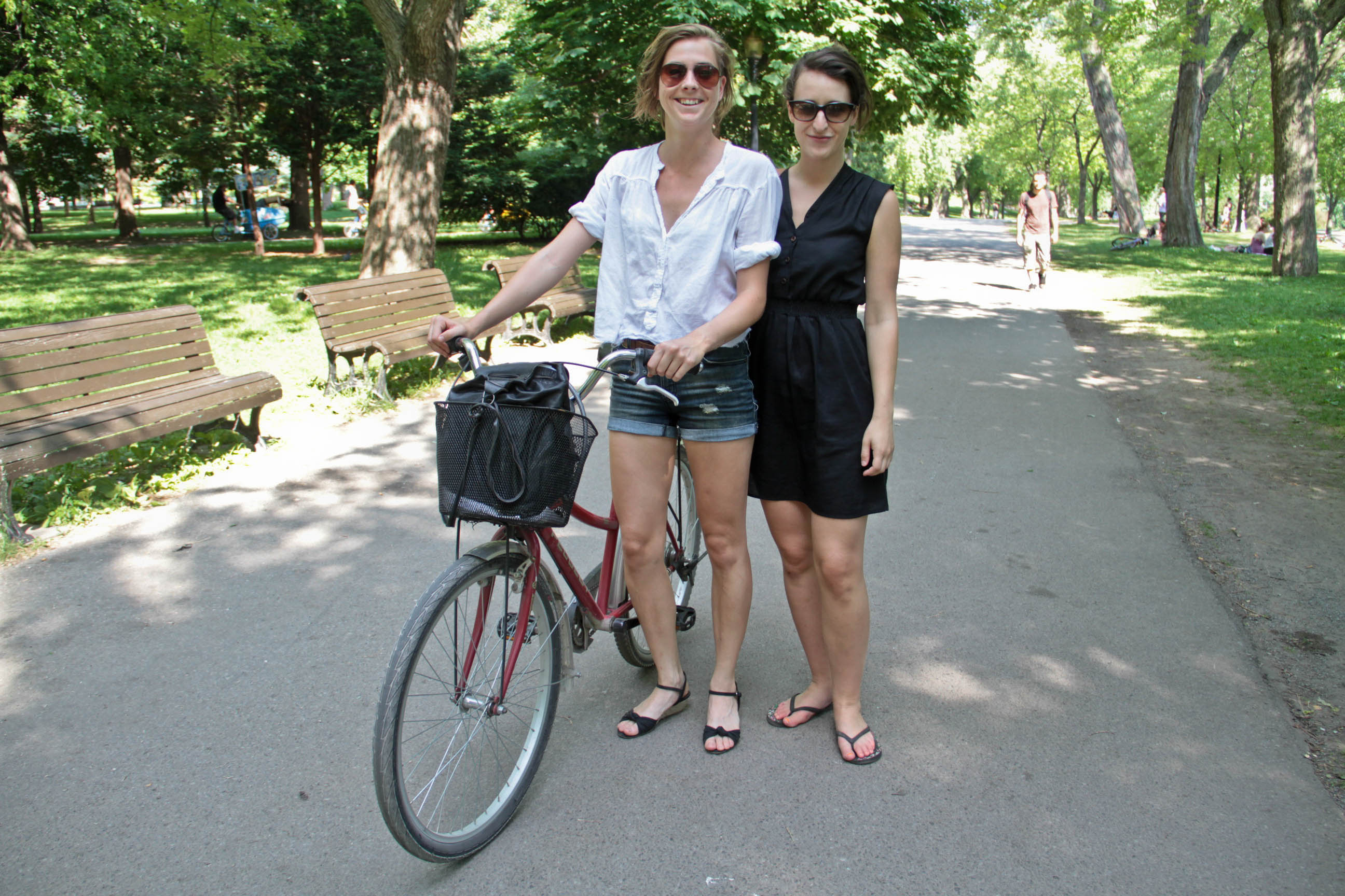 Street stylin' d'été au Parc Lafontaine: la température monte!