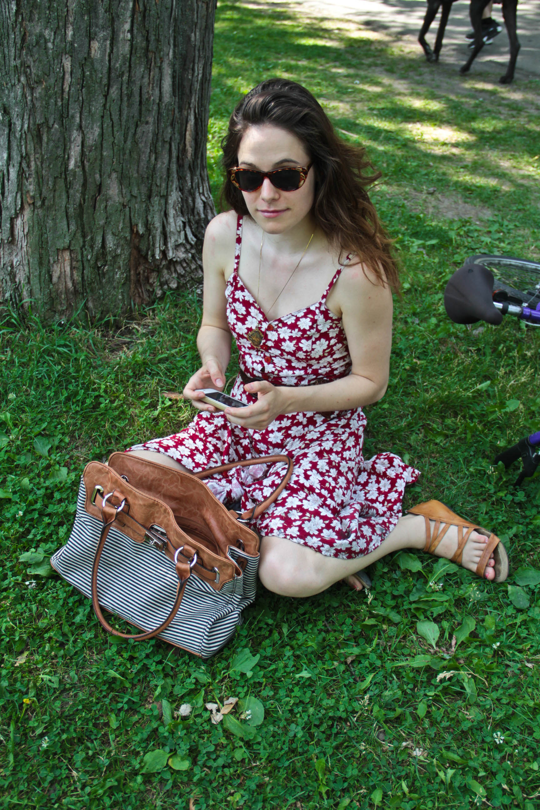 Street stylin' d'été au Parc Lafontaine: la température monte!
