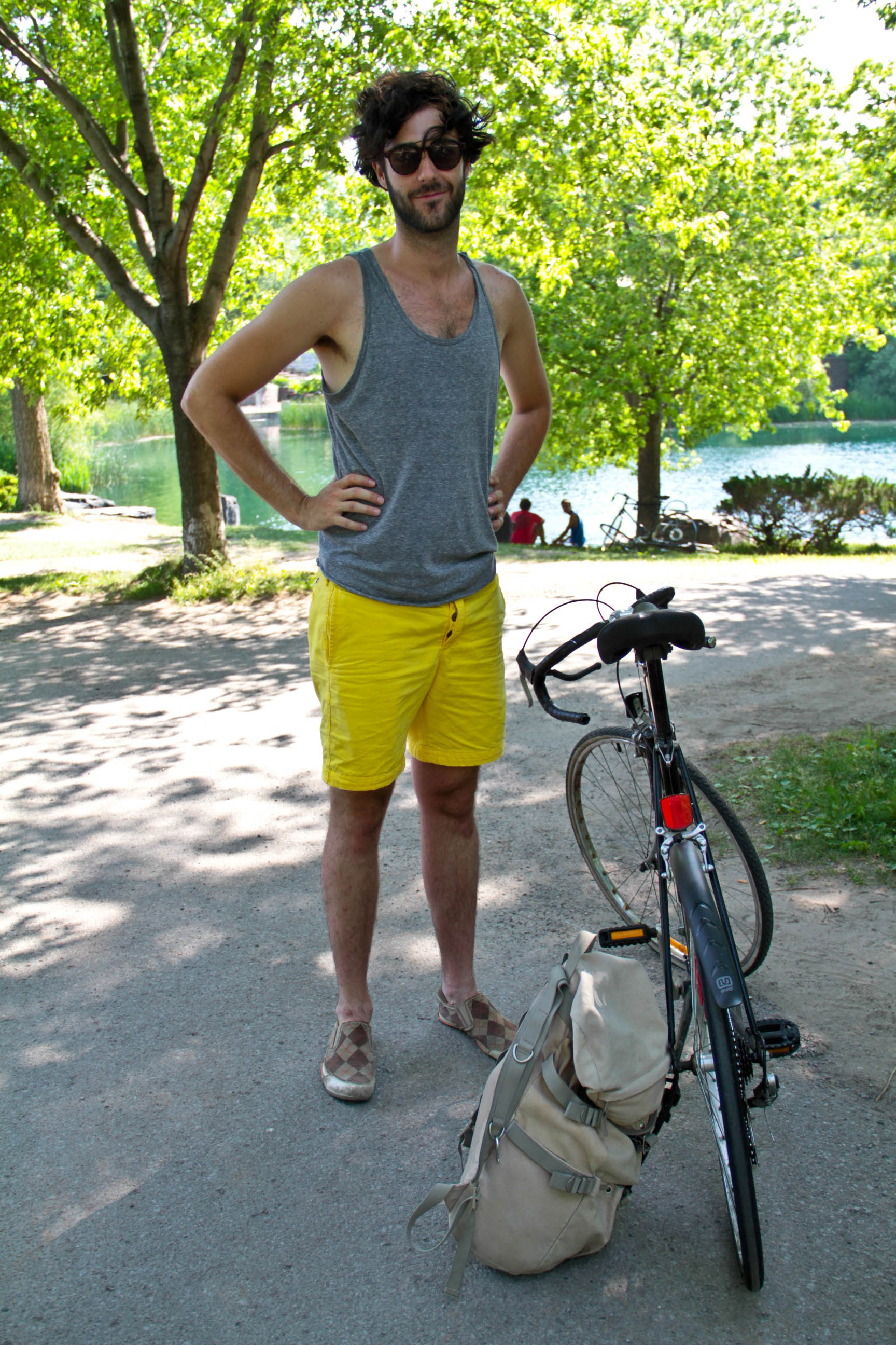 Street stylin' d'été au Parc Lafontaine: la température monte!