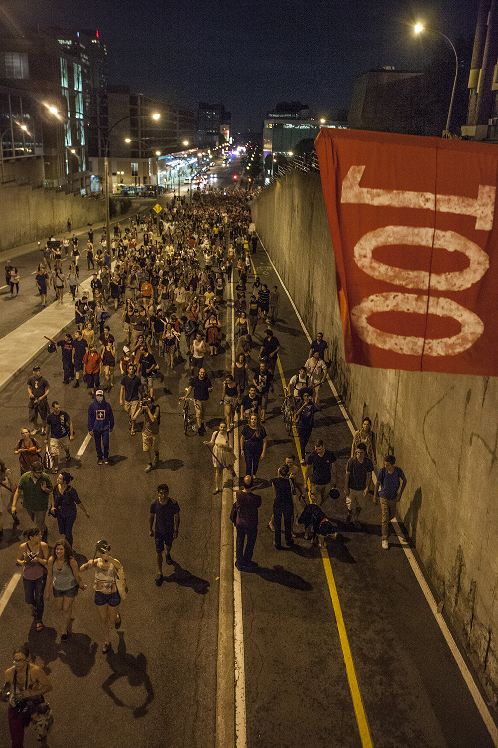 100e marche nocturne: un bébé Anarchopanda et le retour des casseroles