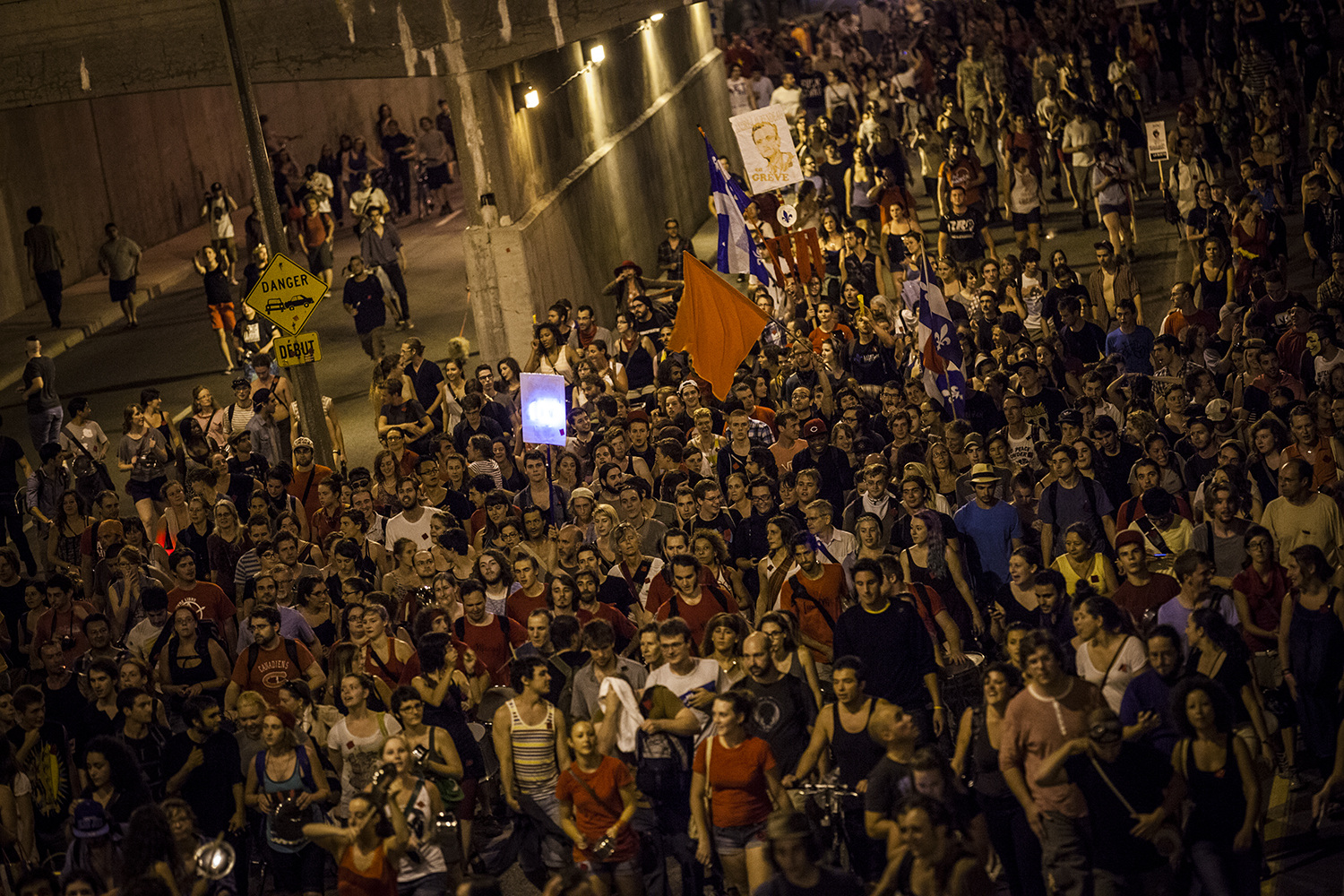 100e marche nocturne: un bébé Anarchopanda et le retour des casseroles