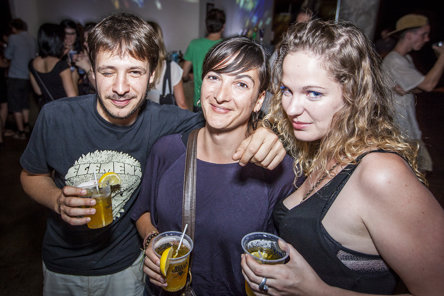 Bonobo a fait danser la SAT samedi: bras dans les airs et beaucoup de câlins!