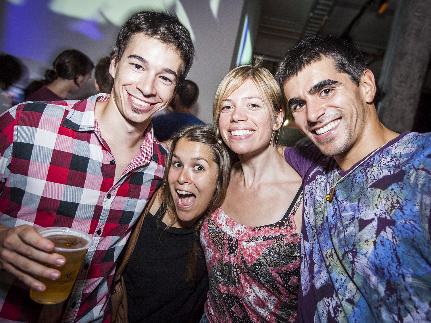 Bonobo a fait danser la SAT samedi: bras dans les airs et beaucoup de câlins!