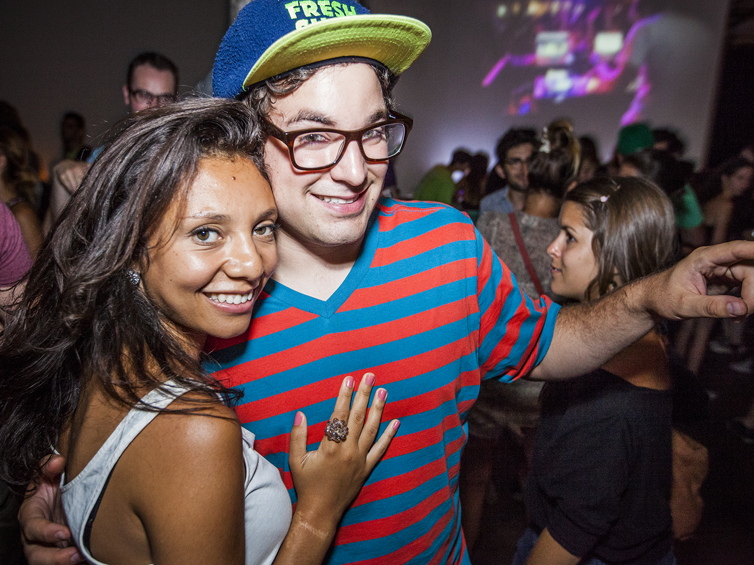 Bonobo a fait danser la SAT samedi: bras dans les airs et beaucoup de câlins!