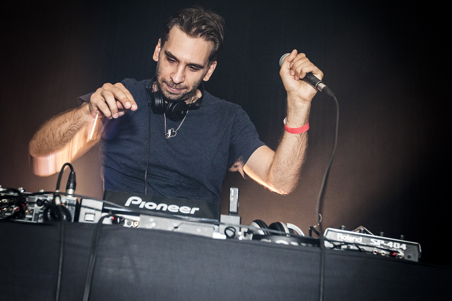 Bonobo a fait danser la SAT samedi: bras dans les airs et beaucoup de câlins!