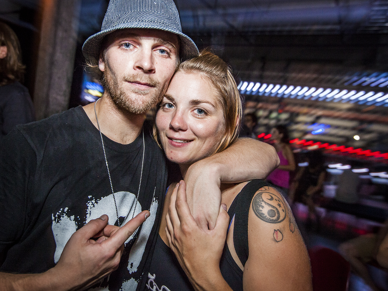 Bonobo a fait danser la SAT samedi: bras dans les airs et beaucoup de câlins!