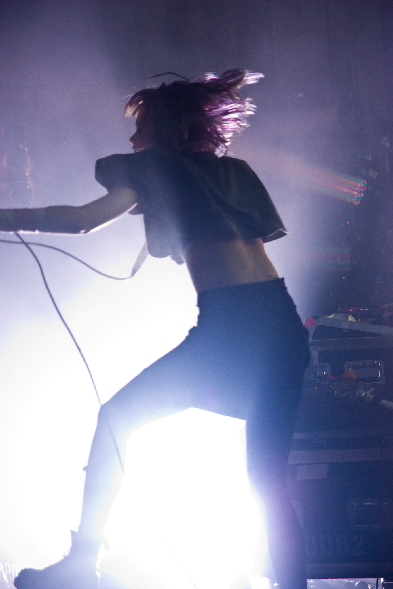 Photos du concert de Crystal Castles: ambiance electro-punk au menu