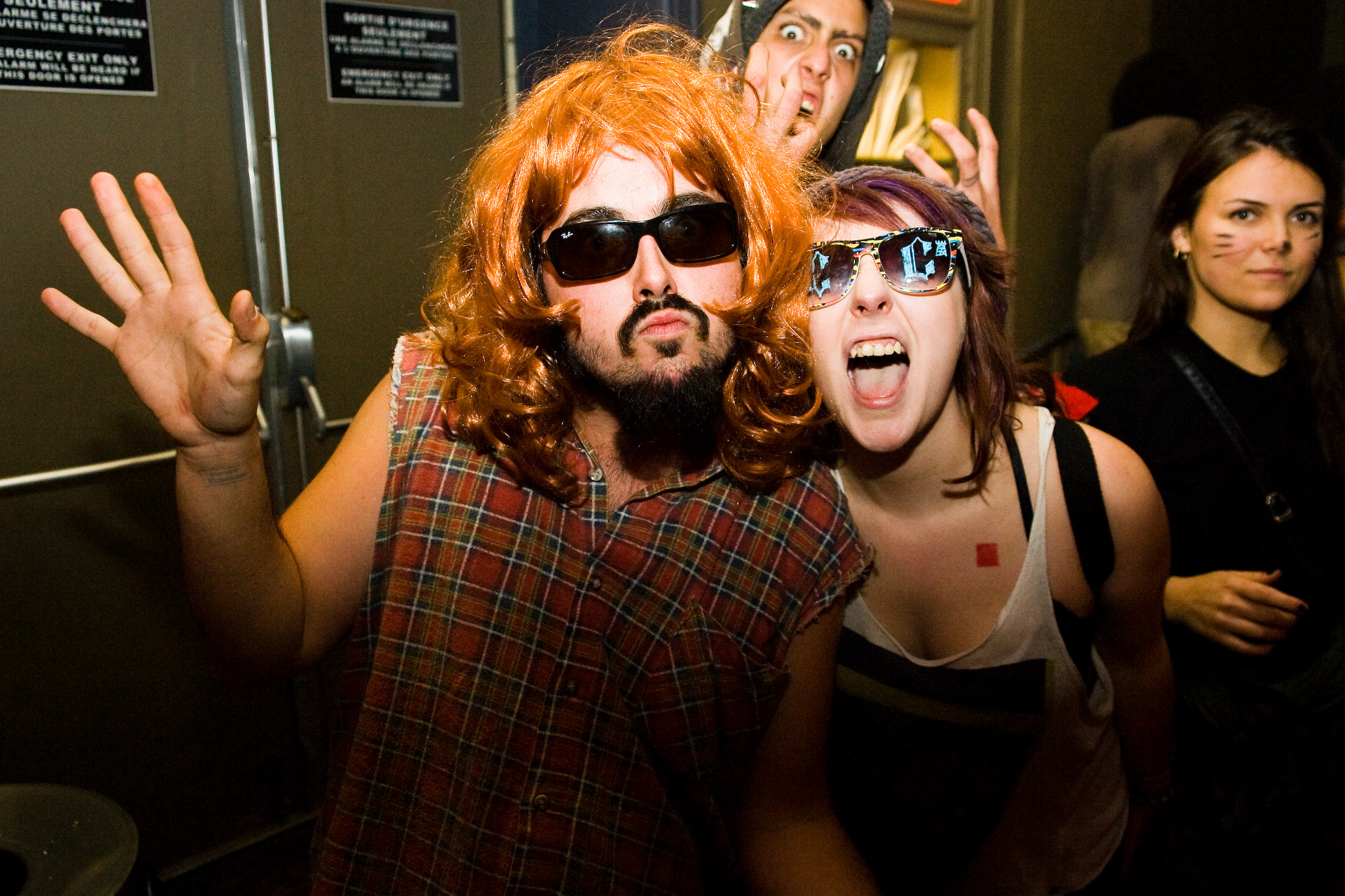 Photos du concert de Crystal Castles: ambiance electro-punk au menu