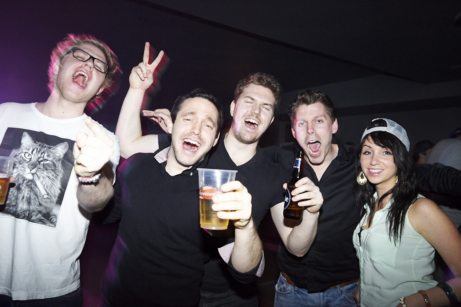 Les étudiants de l'UQAM fêtent la fin de leur session en grand!