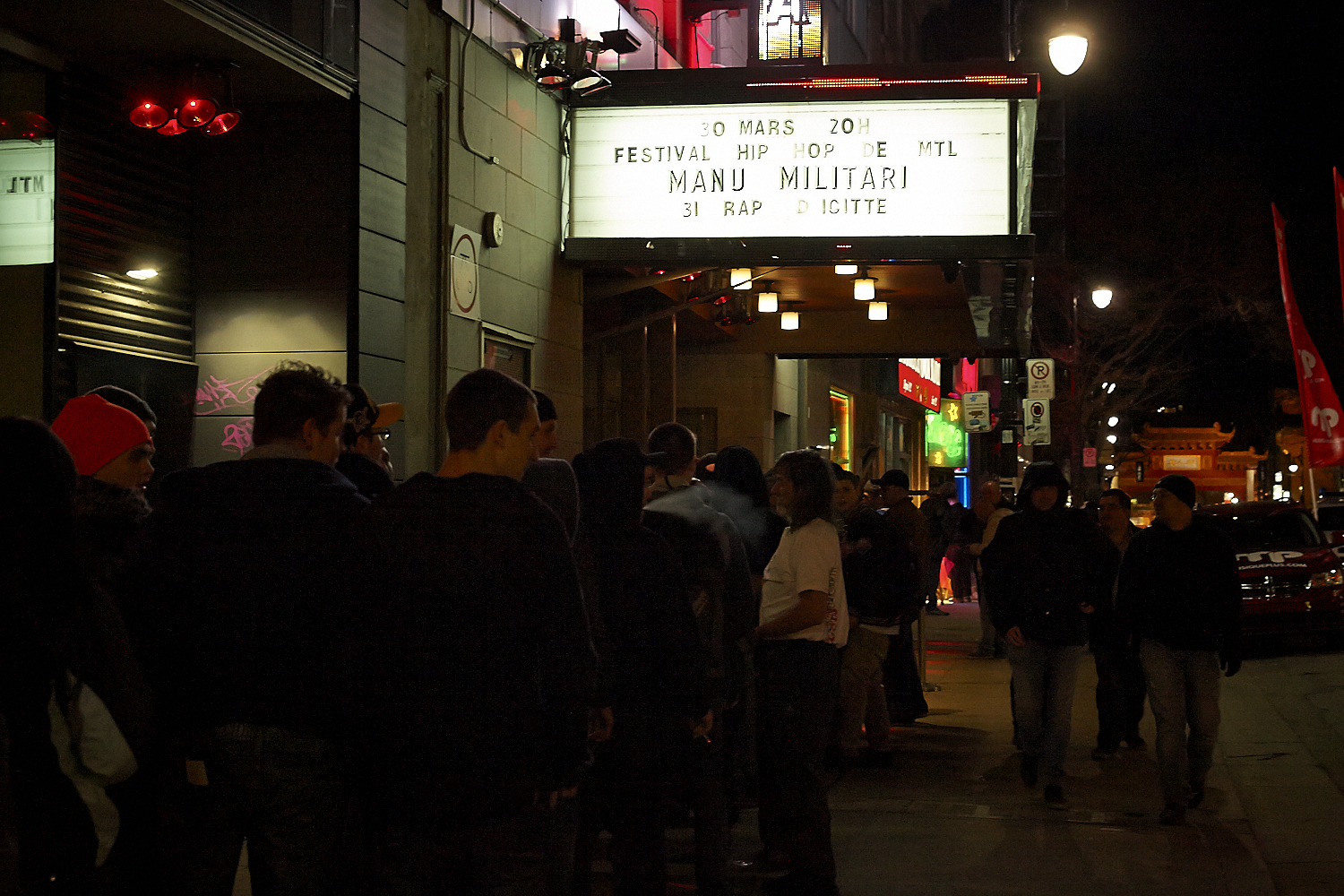 Un show sold out pour Manu Militari au Club Soda