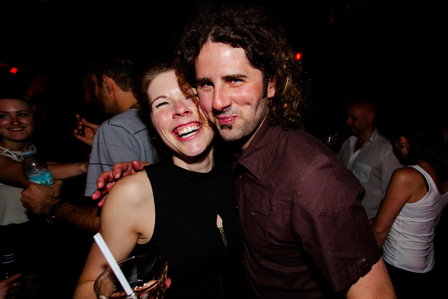 Il y avait de l'amour dans l'air pour la venue du DJ Josh Wink au Salon Daomé