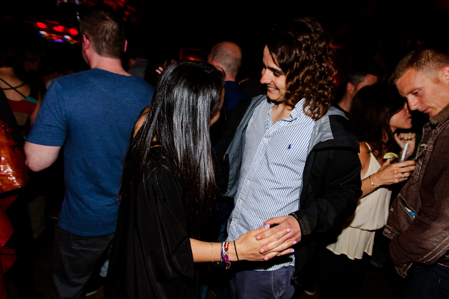 Il y avait de l'amour dans l'air pour la venue du DJ Josh Wink au Salon Daomé