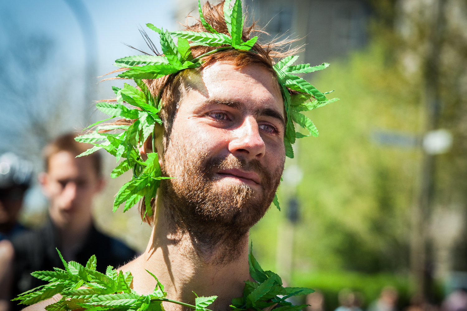 Il s'en fumait du bon samedi, à la Marche mondiale pour la marijuana