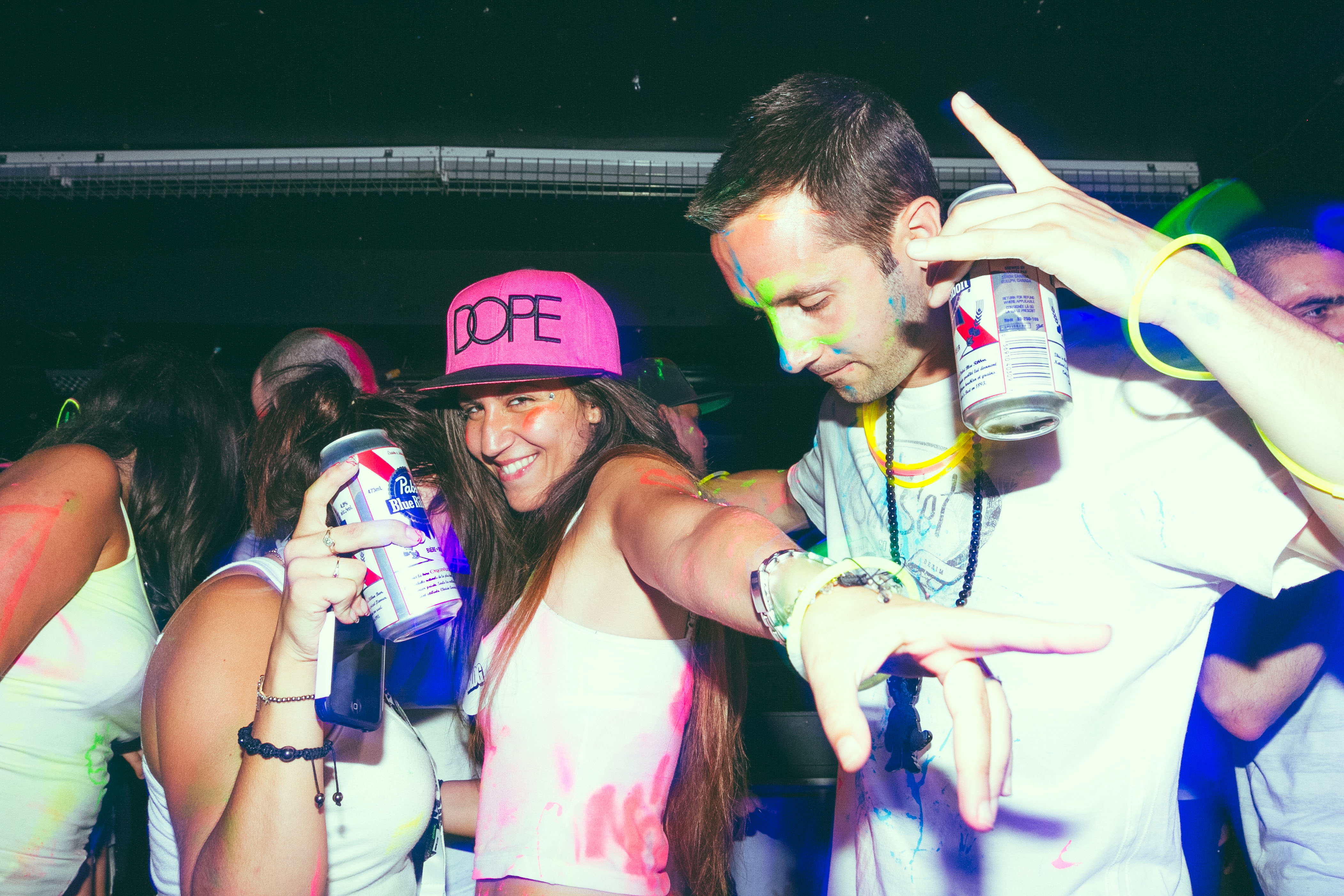 Drink! le Glow Party Yo! de MTL Blog ou comment manger les seins de Madame