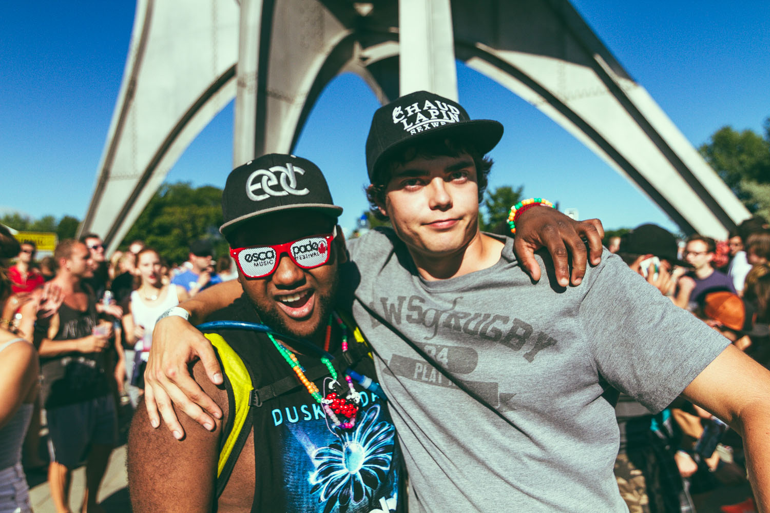 Le Piknic Electronik et sa faune montréalaise